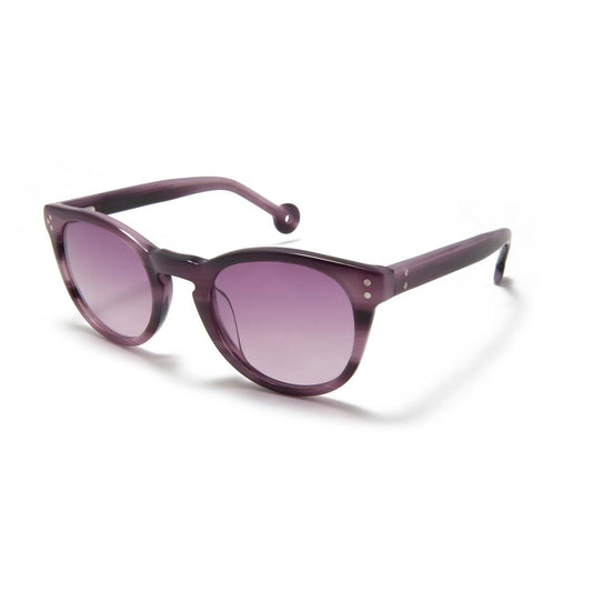 Hally&Son Purple Acetate Sunglasses