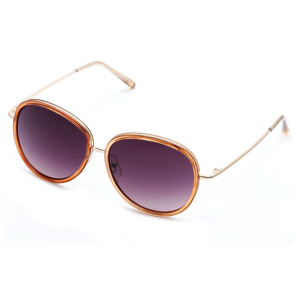 Lancaster Purple Metal Sunglasses