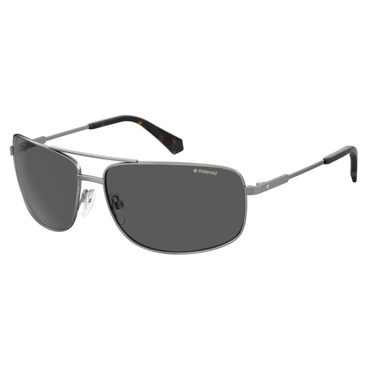 Polaroid Gray Metal Sunglasses