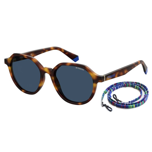 Polaroid Blue Plastic Sunglasses