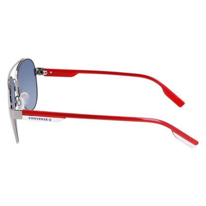 Converse Gray Metal Sunglasses