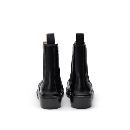 Bottega Veneta Black Leather Boot