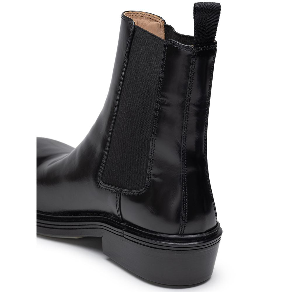 Bottega Veneta Black Leather Boot