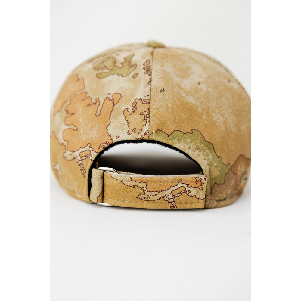 Alviero Martini Prima Classe Beige Fleece Hats & Cap