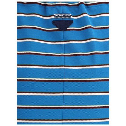 Prada Striped midi Skirt