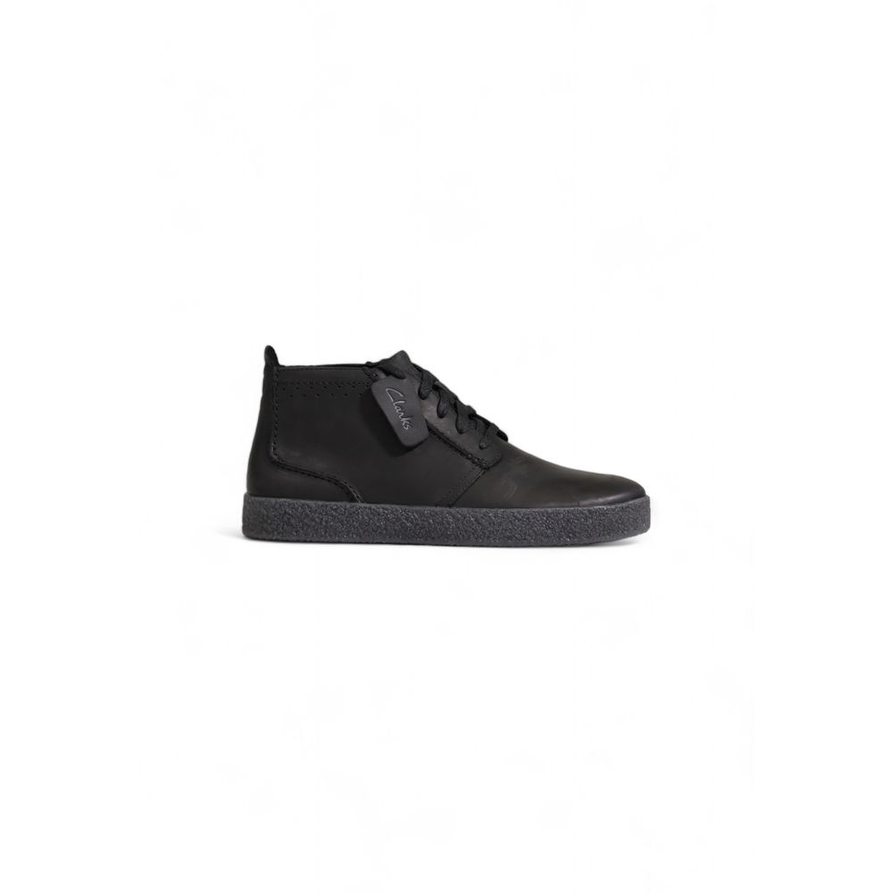 Clarks Black Suede Boot