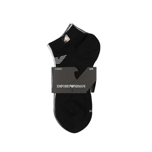 Emporio Armani Underwear Gray Cotton Sock