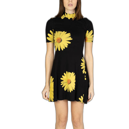 Desigual Black Viscose Dress