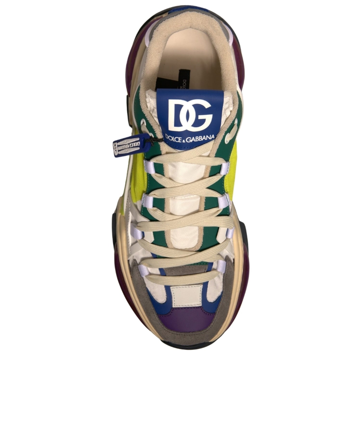 Dolce & Gabbana Multicolor Airmaster Low Top Sneakers Shoes