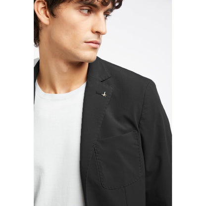 AT.P.CO Black Polyamide Blazer