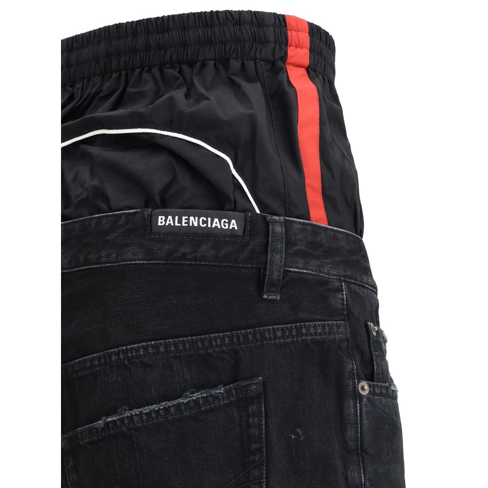 Balenciaga Layered Jeans