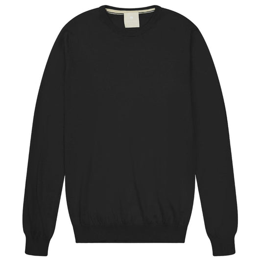 AT.P.CO Black Cotton Sweater