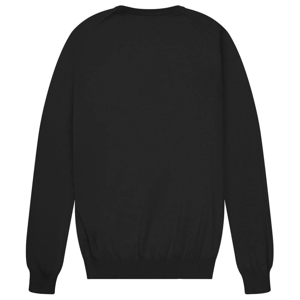 AT.P.CO Black Cotton Sweater