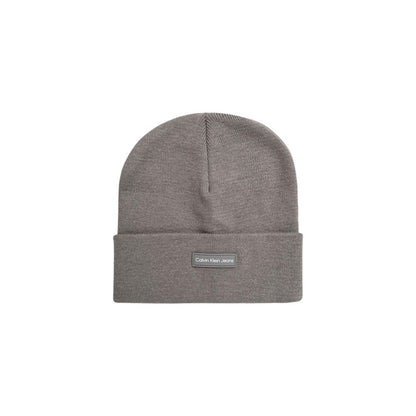 Calvin Klein Jeans Gray Polyester Polyester Hat