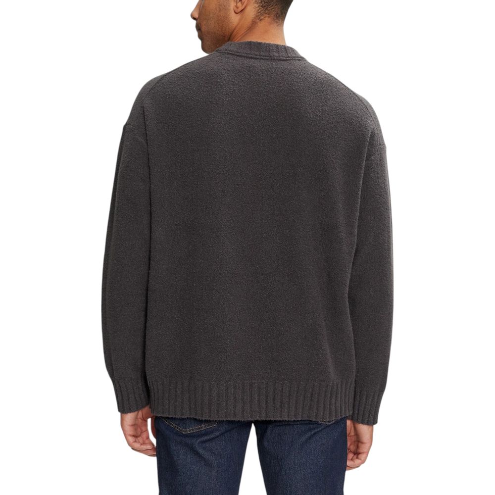 Calvin Klein Jeans Gray Cotton Sweater