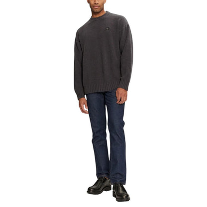 Calvin Klein Jeans Gray Cotton Sweater