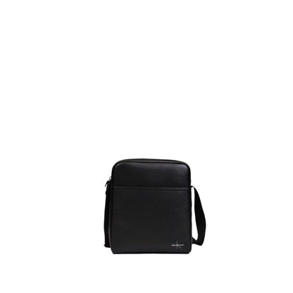 Calvin Klein Black Polyethylene Messenger Bag