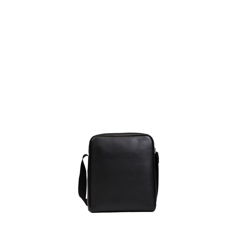 Calvin Klein Black Polyethylene Messenger Bag