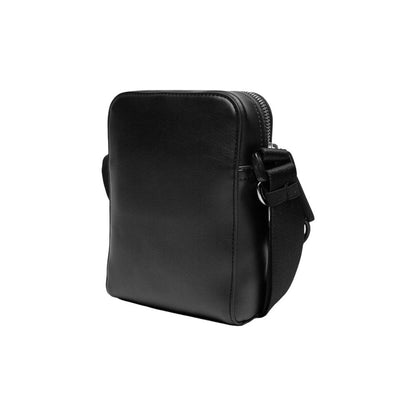 Calvin Klein Jeans Black Polyethylene Messenger Bag