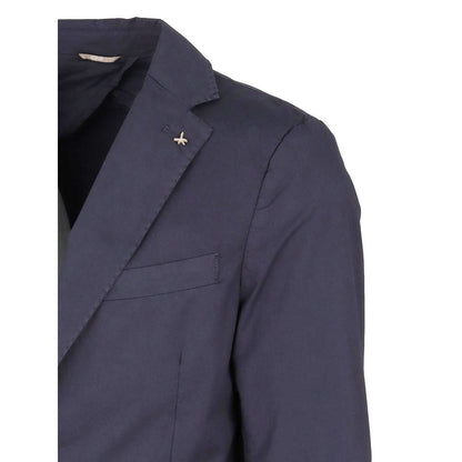 AT.P.CO Blue Cotton Women Blazer