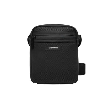 Calvin Klein Black Polyethylene Messenger Bag