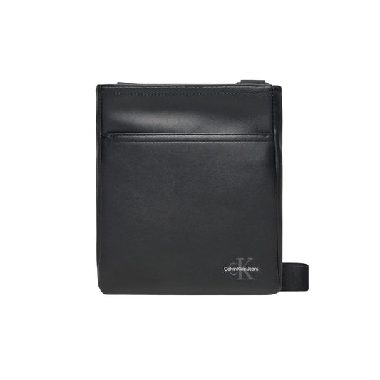 Calvin Klein Black Polyethylene Messenger Bag