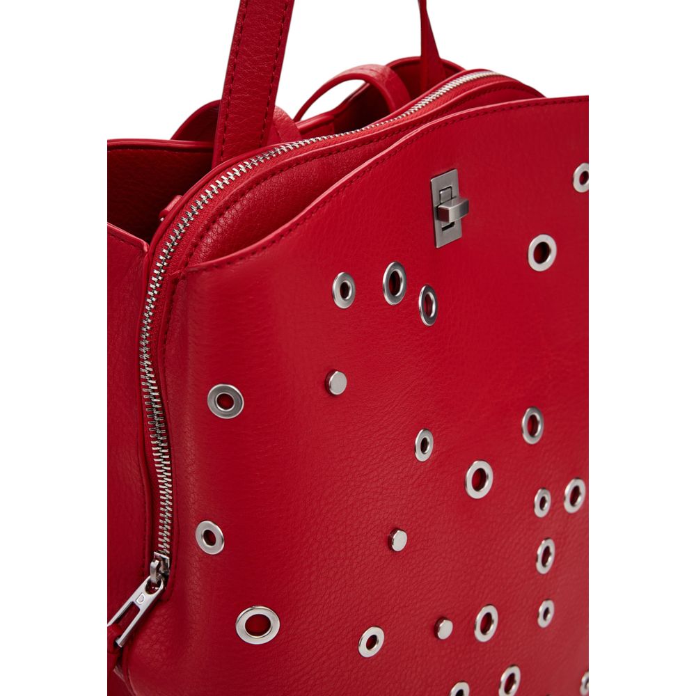 Desigual Red Polyethylene Backpack