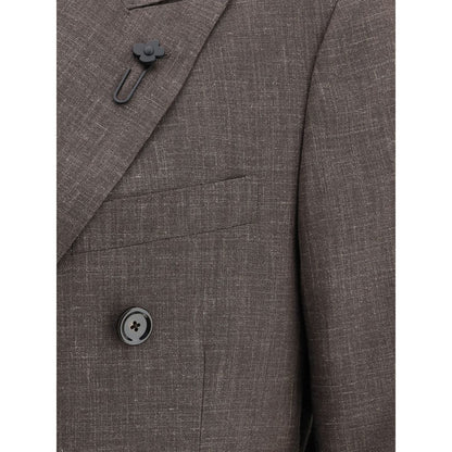 Lardini Blazer jacket with iconic pin