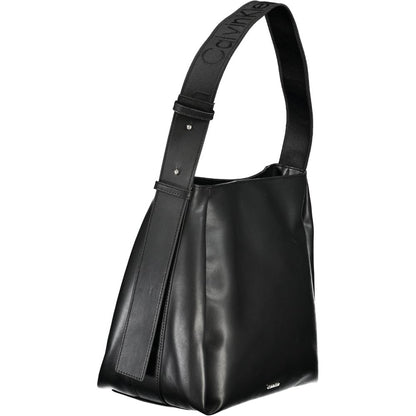 Calvin Klein Black Polyester Handbag