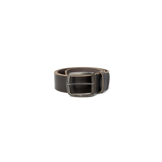 Jack Jones Brown Leather Belt