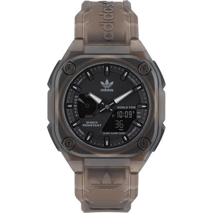 Adidas Brown Silicone Watch