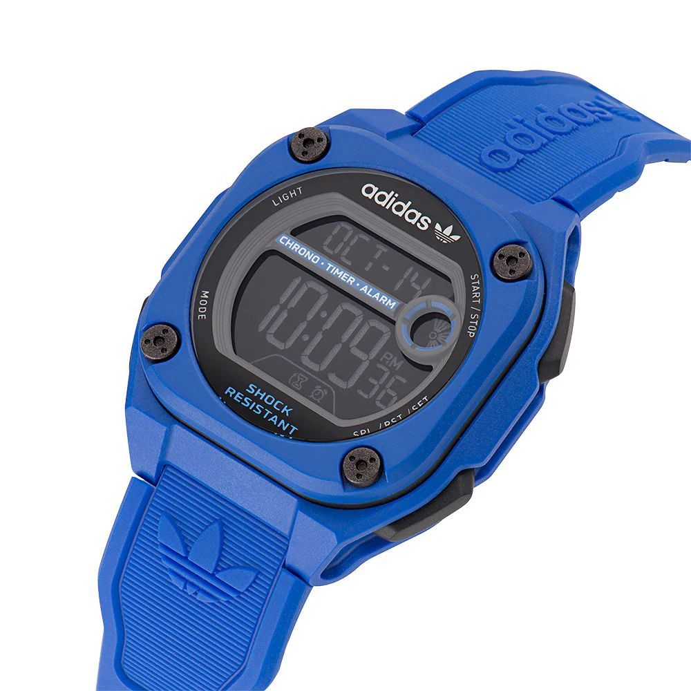 Adidas Blue Silicone Watch