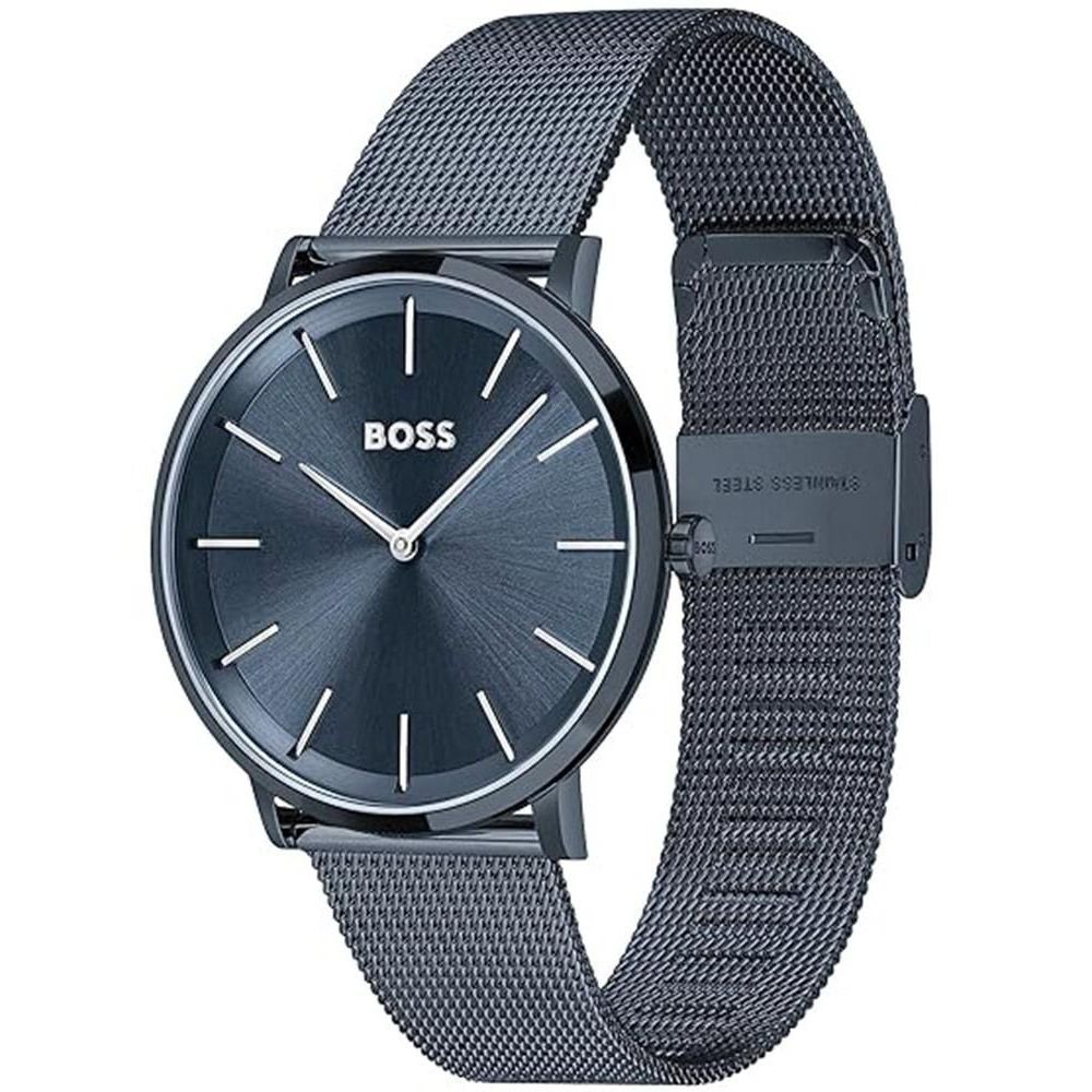 Hugo Boss Blue Stainless Steel Watch