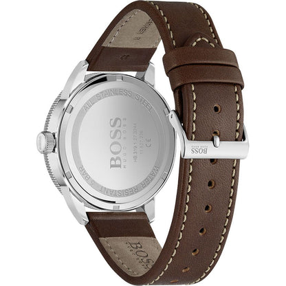 Hugo Boss Brown Leather Watch