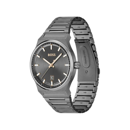 Hugo Boss Gray Stainless Steel Watch