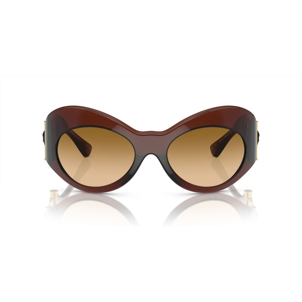 Versace Brown Acetate Sunglasses