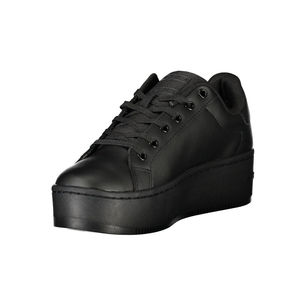 Tommy Hilfiger Black Polyethylene Women Sneaker