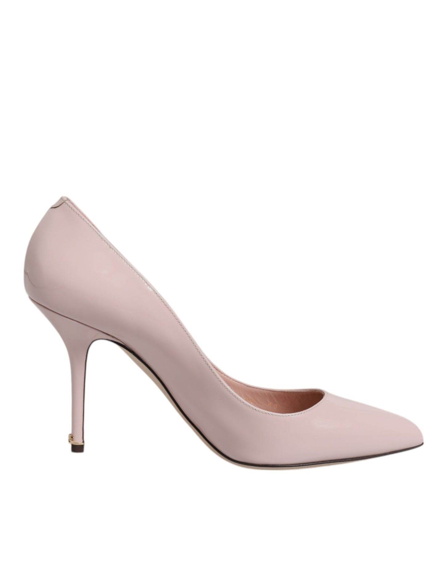 Dolce & Gabbana Pink Patent Leather Stiletto Heel Pumps Shoes