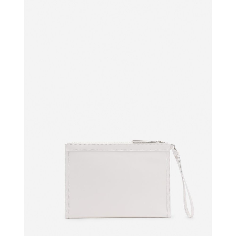 Lanvin White Leather Wallet