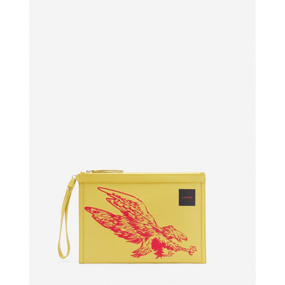 Lanvin Yellow Leather Wallet