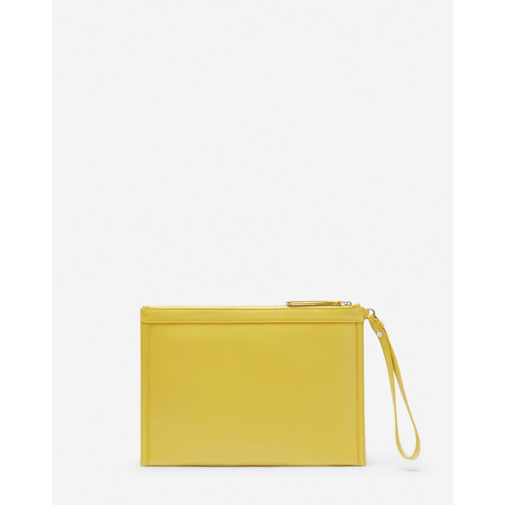 Lanvin Yellow Leather Wallet