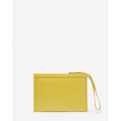 Lanvin Yellow Leather Wallet