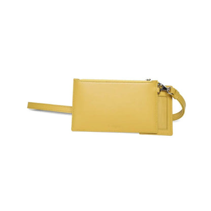 Lanvin Yellow Leather Wallet