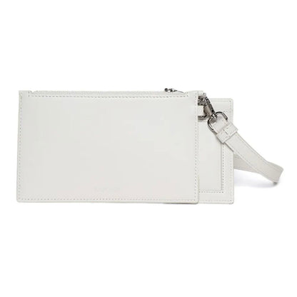 Lanvin White Leather Wallet