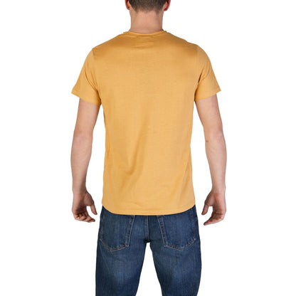 Richfield Yellow Cotton T-Shirt