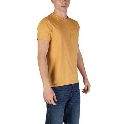 Richfield Yellow Cotton T-Shirt