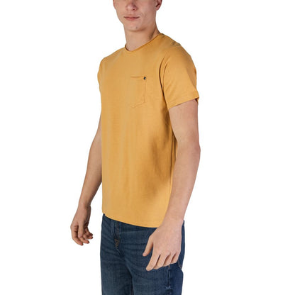 Richfield Yellow Cotton T-Shirt