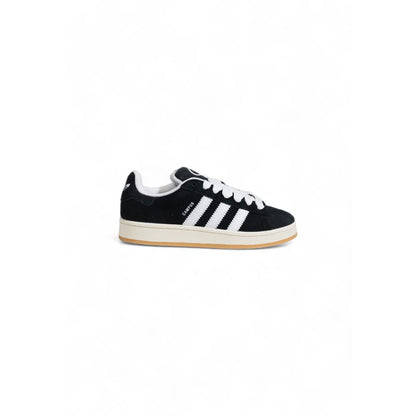 Adidas Black Suede Leather Sneaker