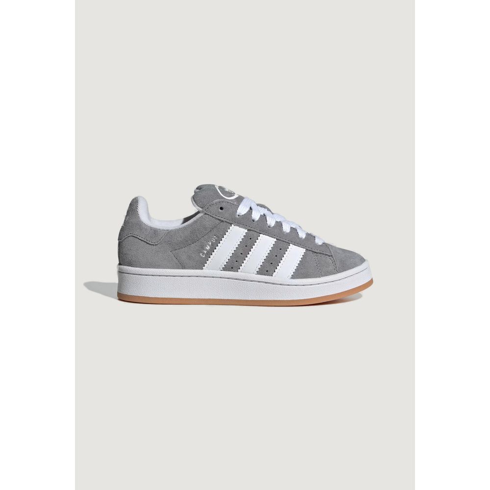 Adidas Gray Leather Sneaker