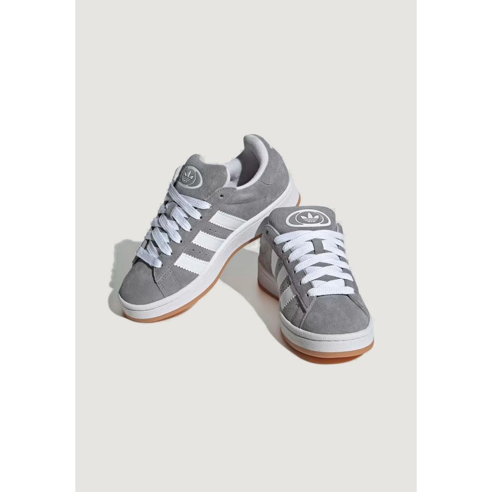 Adidas Gray Leather Sneaker